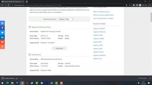 Windows 7 İnternete Bağlanmıyor Windows 7 Ethernet DriveryüklemeWindows7FormatSonrası İnternetSorun