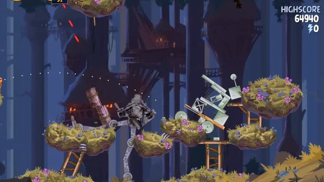 Angry Birds Star Wars 5-11 Moon of Endor 3 Star смотреть онлайн