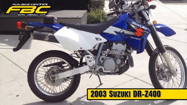 FBC - 2003 SUZUKI DR-Z400 смотреть онлайн