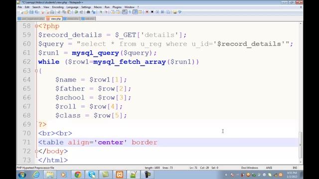 67▶ Student Registration System in PHP MySQL with Admin Panel in Urdu Hindi 9 15 смотреть онлайн