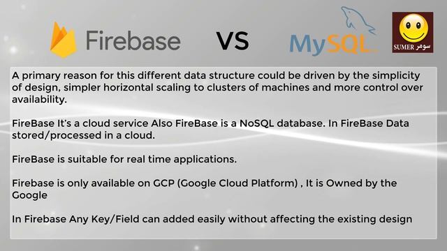 Firebase vs MySQL comparison NoSQL database смотреть онлайн