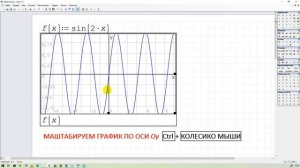 График функции в SMath Studio