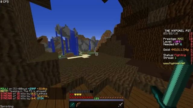 Hypixel - The Pit How to level up fast! | Noob guide смотреть онлайн