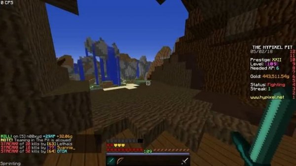 Hypixel - The Pit How to level up fast! | Noob guide