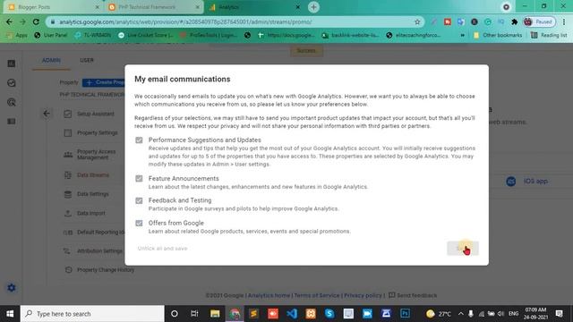 Add google analytics in blogger website || Google analytics add website смотреть онлайн