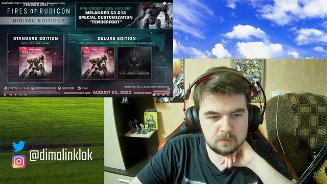 ARMORED CORE VI FIRES OF RUBICON — Gameplay Trailer Reaction смотреть онлайн