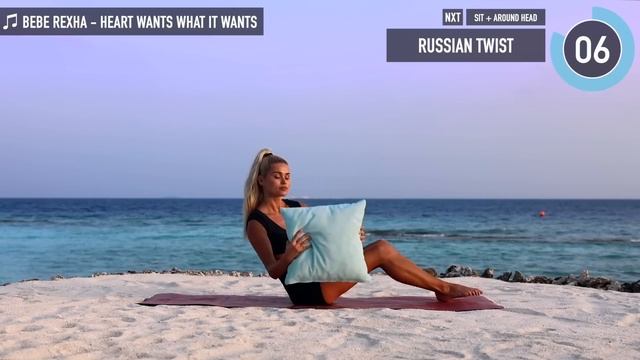10 MIN ABS + PILLOW - intense Sixpack Workout I challenge your core strength & balance смотреть онлайн