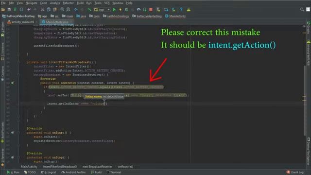 #4 Get Battery Voltage : Android Battery Manager Tutorial смотреть онлайн