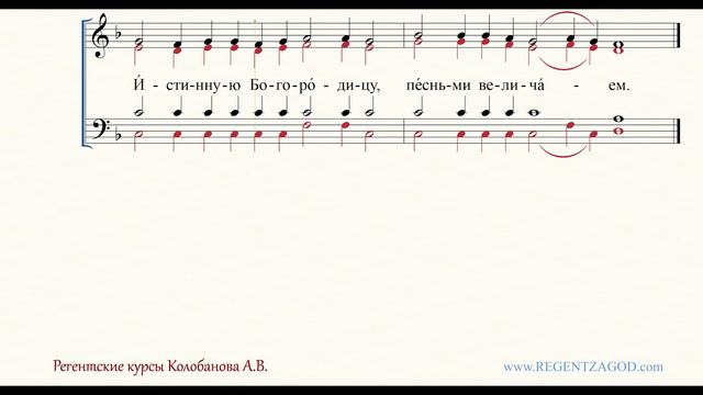 Глас 7, песнь 9, ирмос: 