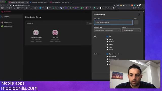 Make react native app in AppCenter.ms смотреть онлайн