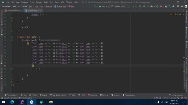 [Telugu] Part 3b win() function | Create Tic Tac Toe Game in Kotlin using Android Studio смотреть онлайн