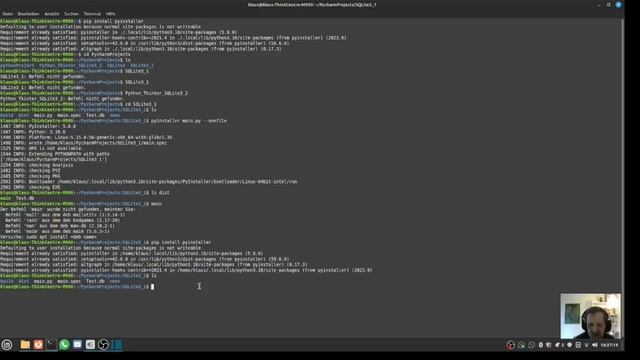 Das Python-Tkinter-SQLite-Projekt Teil 8 смотреть онлайн