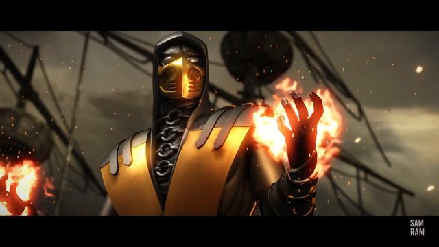Mortal Kombat X - Gold Scorpion Vs Sektor (Very Hard) смотреть онлайн