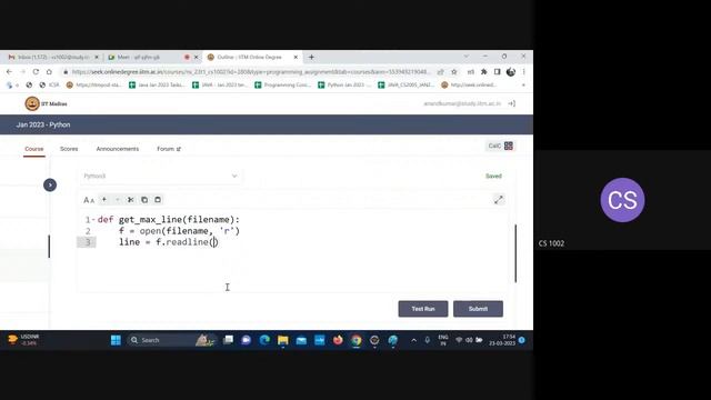 Week 9 Live Coding Python Jan 2023 смотреть онлайн