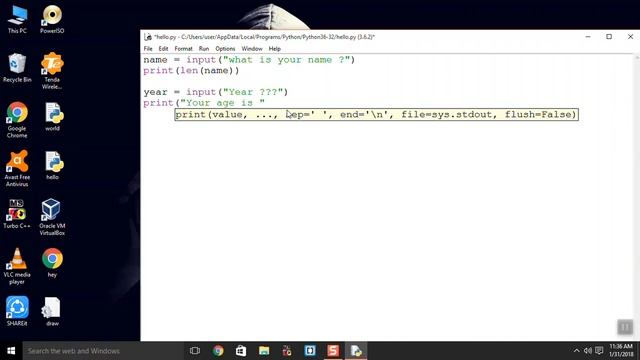 Python in Hindi -- Exercise on len() , str() , int() function ! смотреть онлайн