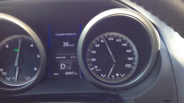 2013 Toyota Prado 3.0 D-4D разгон 0-100 смотреть онлайн