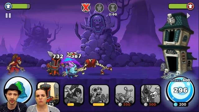 Новый ОТРЯД для БолтушкИ и ПРоХоДиМЦа! #337 - игра Tower Conquest смотреть онлайн