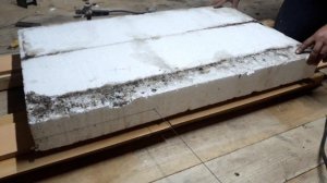 Как аккуратно разрезать пенопласт при помощи сварочного аппарата. Утепление гаража