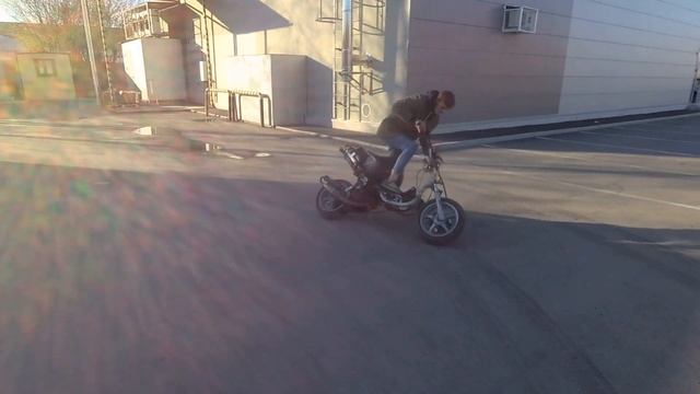 Стантуем! Stunt Yamaha Aerox. FZM EKB!