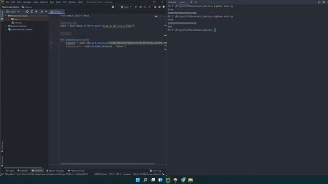 Blockchain using Python - Beginner Level - Check Account Balance and Transfer Tokens смотреть онлайн
