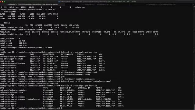 ROOK – Ceph Backed Object Storage for Kubernetes Install and Configure смотреть онлайн