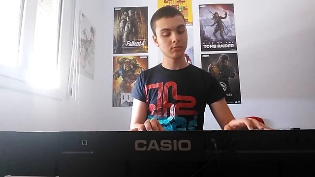Rockit Gaming [Hello Neighbor] -Afraid of the dark- (Cover piano) | Eric G смотреть онлайн