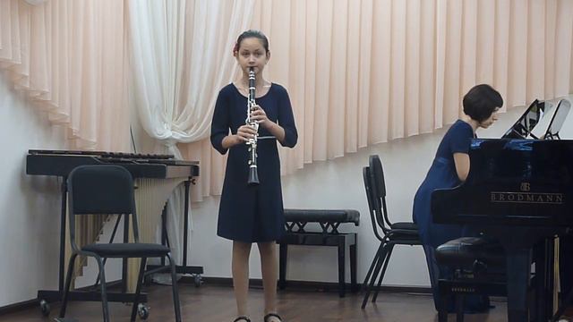 П.И Чайковский "В деревне" Мария Шаховцова,11лет,кларнет смотреть онлайн