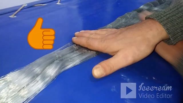 Посадка рыболовной сети / Подготовка полотна сети/ Landing A Fishing Net. Preparation Of The Canvas