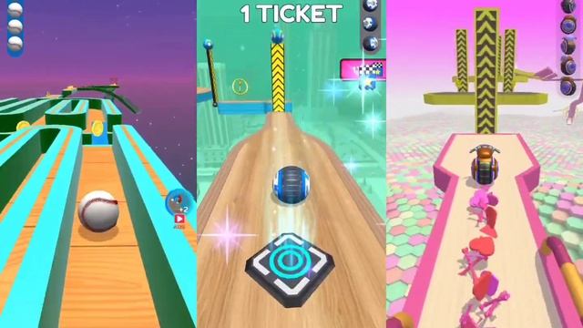 Sky Rolling ball Vs Going Balls Vs Action Balls - Android Game New Update || Games 3 || Faisal Game смотреть онлайн