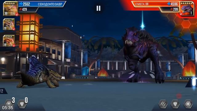 Тираннозавр против Омега 09 Jurassic World The Game прохождение на русском 252 смотреть онлайн