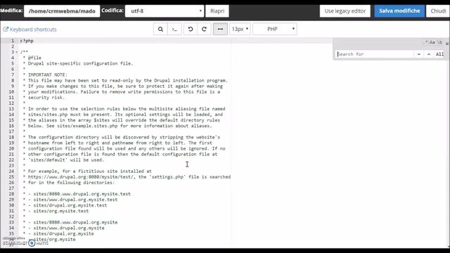 drupal8 tutorial - trusted host setting смотреть онлайн