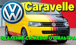 Volkswagen Caravelle 2.0 diesel: удаление сажевого фильтра, отключение клапана ЕГР