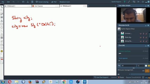 #10 Java Live course demo in hindi by Sachin Kapoor | Learn Java Programming| Online Java Course смотреть онлайн