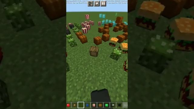 Установил мод на мини блоки!!!#shorts#майнкрафт#minecraft#моды смотреть онлайн