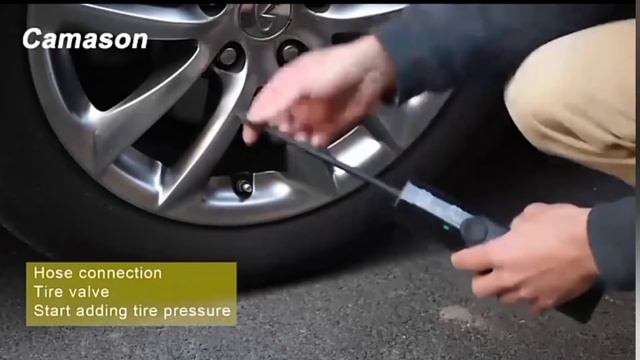Smart air pump ||Portable Car automatic compressor tire inflator || смотреть онлайн