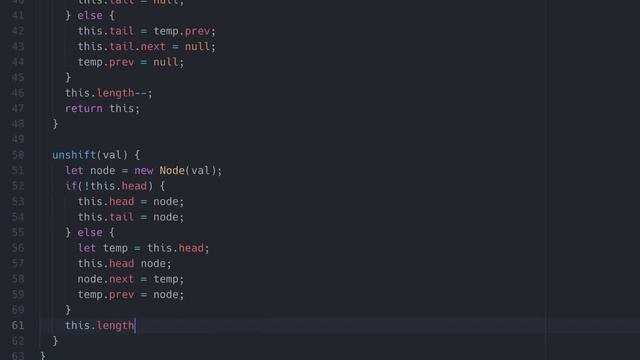 Doubly Linked Lists in Javascript - Part 2 (shift, unshift) смотреть онлайн