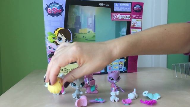 PETSHOP GETTING GLAMOROUS PET STYLING PACK. PET SHOP!