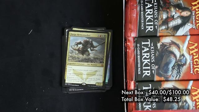MTG - Let's Play! Khans Of Tarkir BOOSTER BOX GAME! Magic: The Gathering Crack Open A Box Of Packs!