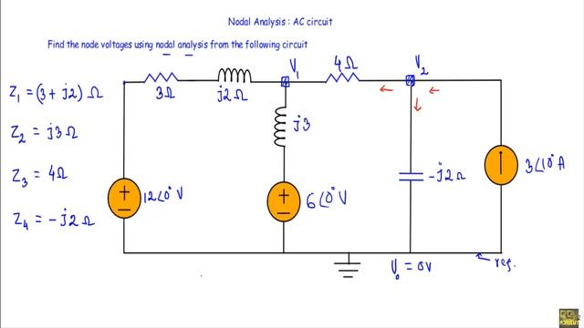 AC Example : Nodal Analysis ( Hard ) смотреть онлайн