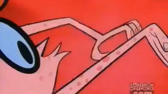 Dexter’s Lab - Dexter Scratches Into A Chicken