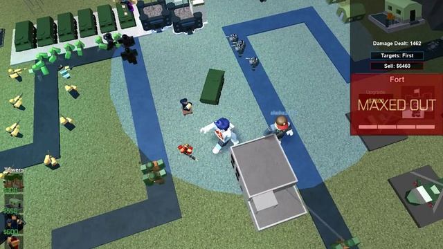 Катка БОГОВ {Roblox} Tower Battles #2 смотреть онлайн