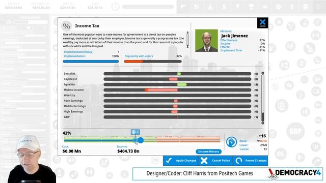 Democracy 4 Developer Blog #20: The Laffer Curve смотреть онлайн