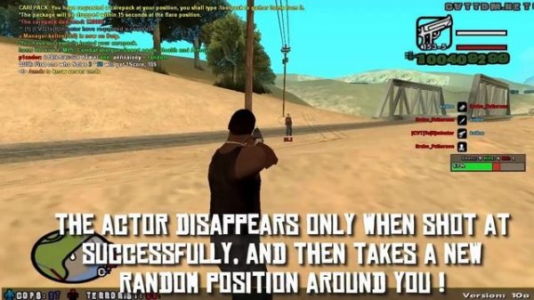 [CLEO] Aim TRAINING - Learn  Aiming properly in SA-MP