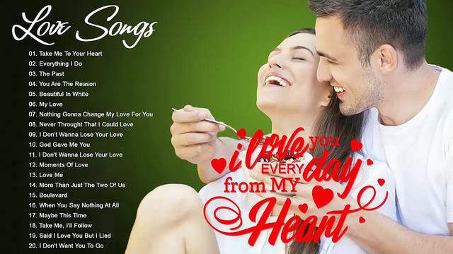 Лучшие 100 Романтических Песен Когда-либо - Лучшие английские Песни Любви 80-ых 90-ых Плейлист смотреть онлайн