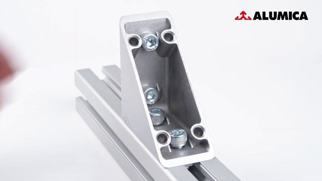 Угловой соединитель 40х80, тип 2 для конструкционного алюминиевого профиля смотреть онлайн