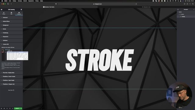 Quick And Easy Text Strokes With Simple CSS In Elementor смотреть онлайн
