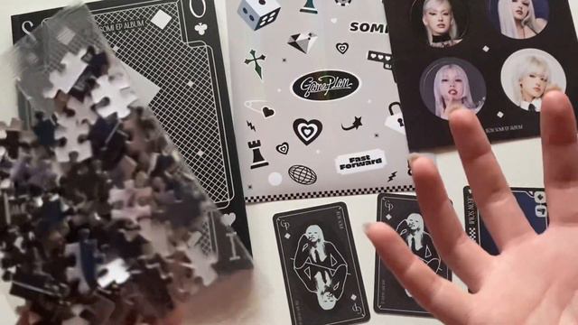 ♠️♥️Распаковка альбома JEON SOMI - [GAME PLAN] (Photobook Ver.) | Kpop Album Unboxing