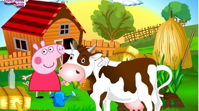 Peppa Pig games- Peppa Pig Farm - Games For Kids смотреть онлайн