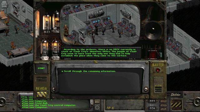 Fallout 2 - Gather information about Vault 13 (Vault City) Part #69 смотреть онлайн