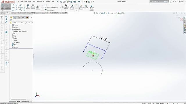 Solidworks - Tutorial on How to Draw a Square to Round Sheet Metal Transition смотреть онлайн